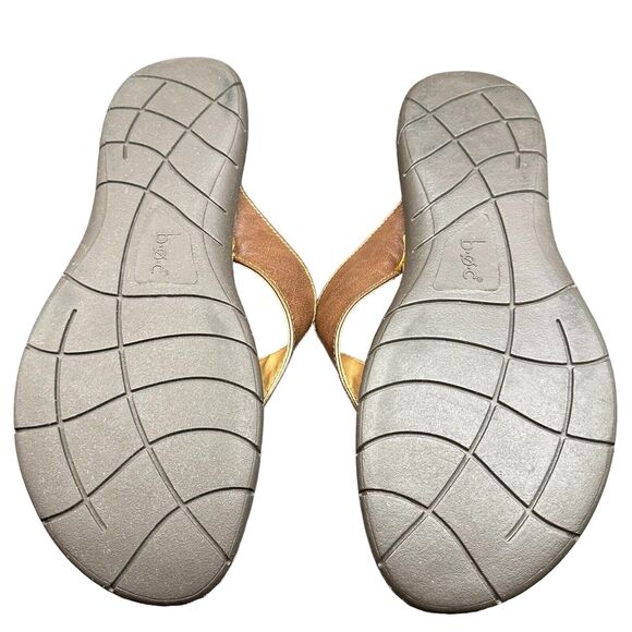 B.O.C. Women’s Slip On Sandals Brown Size 10 - Picture 4 of 11